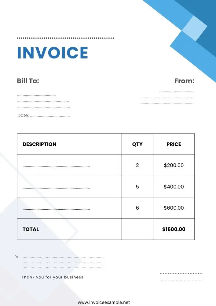 Essential Elements of Free Blank Printable Invoice Template