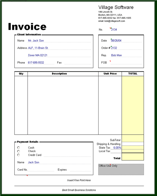 Microsoft Access Templates Time And Billing