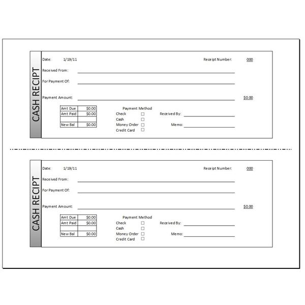 Free Receipt Template | Rent Receipt and Cash Receipt Forms Free Receipt Template | Rent Receipt and Cash Receipt Forms