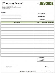 100+ Free Invoice Templates Word Excel PDF Formats