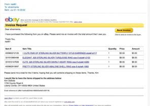 Ebay Invoices Template | resumeguide.org