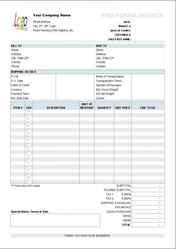 Free Invoice Template Nz ⋆ Invoice Template