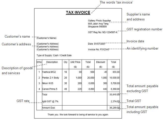 invoice template with gst sample gst invoice professional invoice 