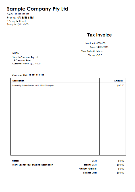 Why Use a No-GST Invoice Template?