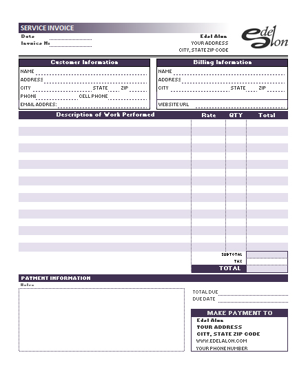 access an invoice template in word 2010 professional plus