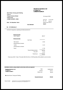 Contractor Invoice Template Nz Invoice Template 2017