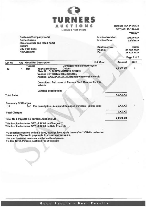 Download Invoice Template Nz ⋆ Invoice Template
