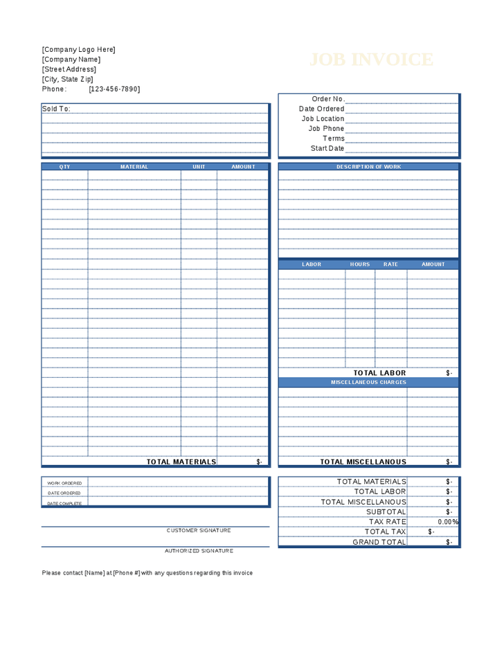 Blank Work Invoice Template Invoice Template 2017 Blank Work Invoice Template Invoice Template 2017