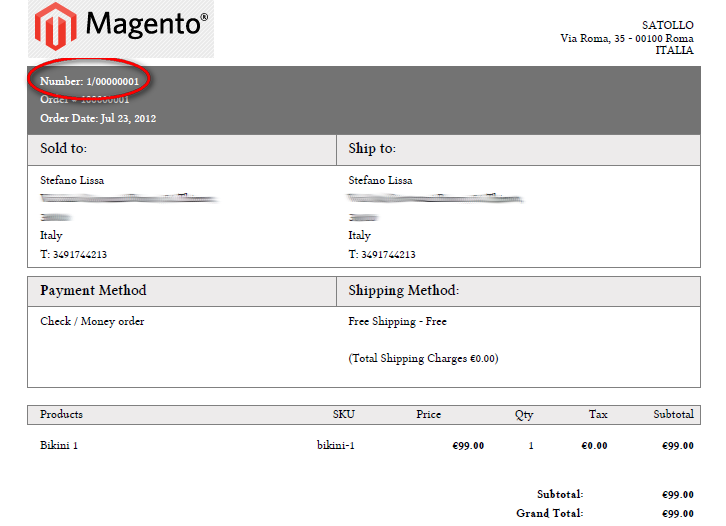 Magento: How To Sligtly Modify the Invoice Pdf