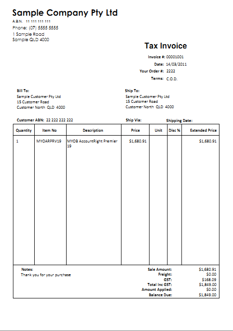 how to import invoice template myob Dhanhatban.info how to import invoice template myob Dhanhatban.info