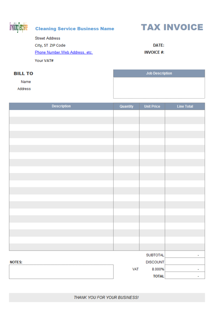 Numbers Invoice Template Invoice Template 2017