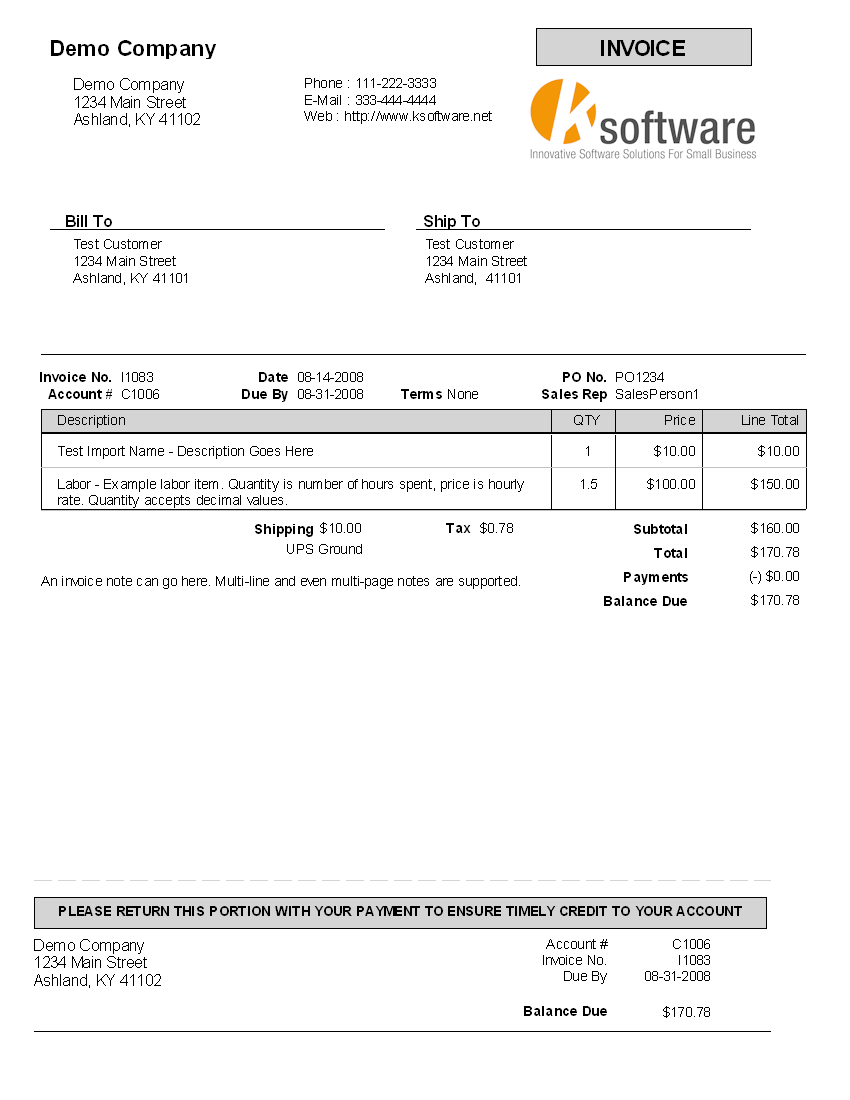 Pay Invoice Template Free Blank Printable Microsoft Word Payment 