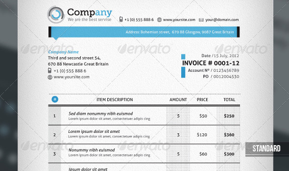 Free Invoice Template for Excel Free Invoice Template for Excel
