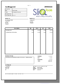 Sample Of Invoice Template Printable Business Invoices Templates 