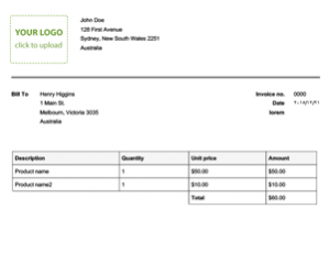 quick invoice templete quick invoice templete
