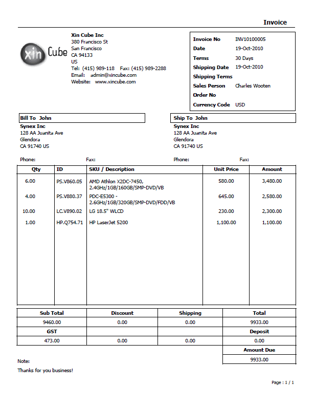 quotation template, Invoice template, sample invoice