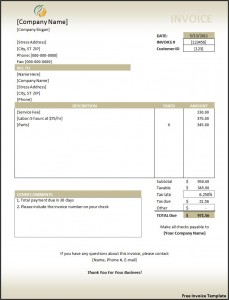 Rent Invoice Template Invoice Template 2017 Rent Invoice Template Invoice Template 2017