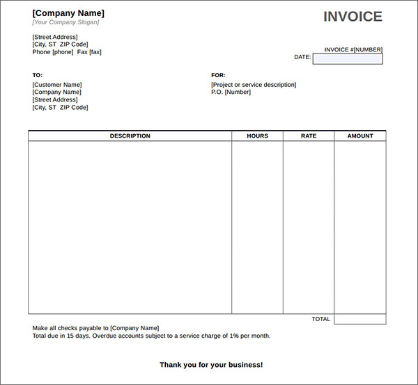 Service Invoice 28+ Download Documents in PDF, Word, Excel, PSD