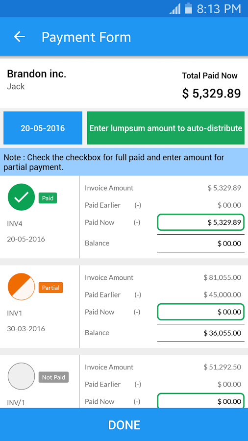 Simple Invoice Manager Android Apps on Google Play