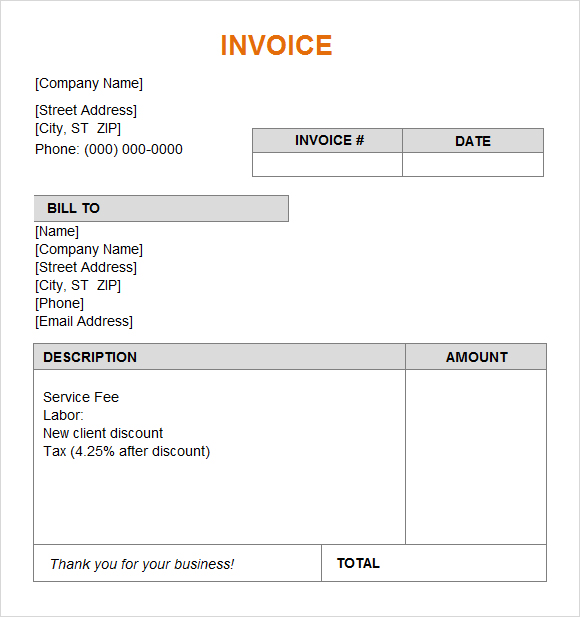 Simple Invoice Template Uk Free To Do List Doctor Office R / Hsbcu