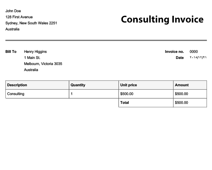 Free Invoice Templates | Online Invoices Free Invoice Templates | Online Invoices
