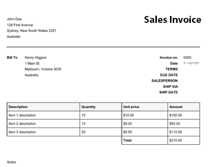 Free Invoice Templates | Online Invoices Free Invoice Templates | Online Invoices