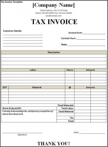 10+ Tax Invoice Templates Download Free Documents in Word, PDF 