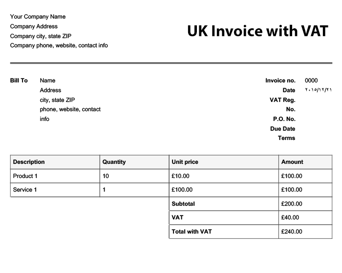 Free Invoice Templates | Online Invoices