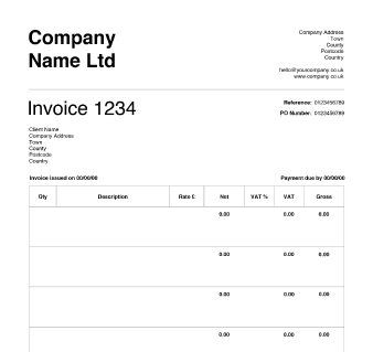 Free Invoice Templates | Crunch Free Invoice Templates | Crunch