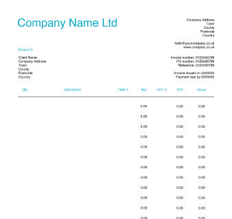 Free Invoice Templates | Crunch Free Invoice Templates | Crunch