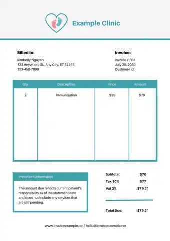 itemized hospital bill example 02