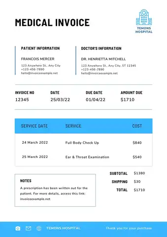 itemized hospital bill example 04