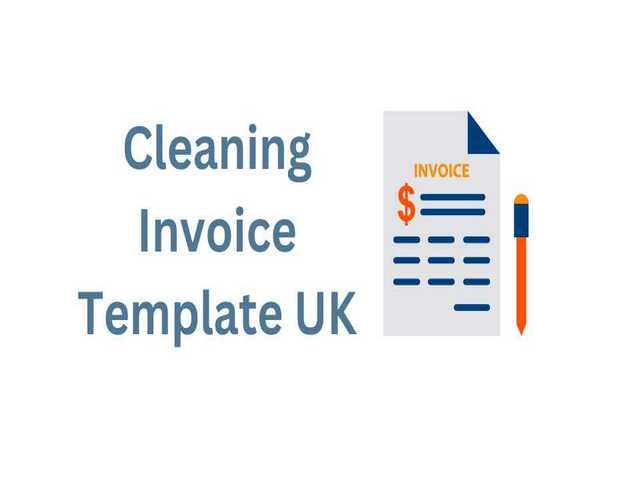Cleaning Invoice Template UK Featured Images