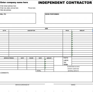 Invoice Template Contractor Free ⋆ Invoice Template Invoice Template Contractor Free ⋆ Invoice Template