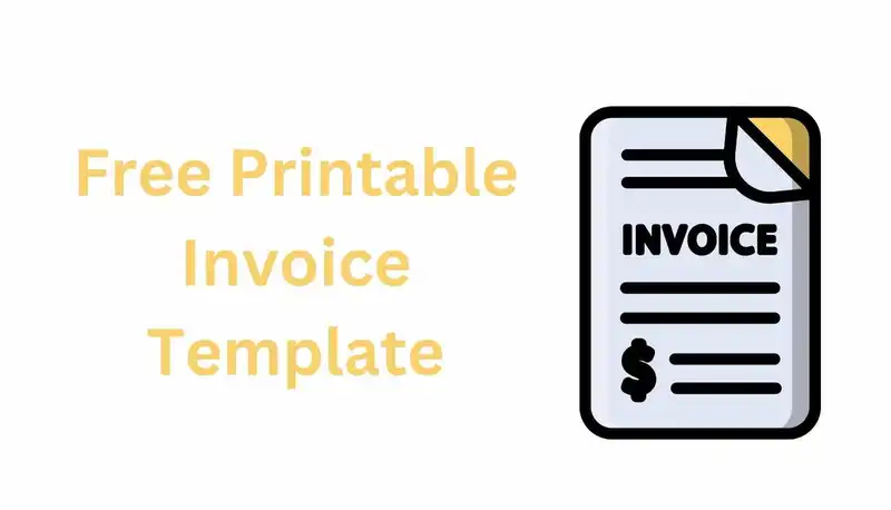 Free Printable Invoice Template Featured Images