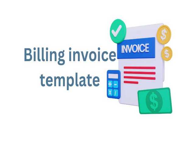 printable billing invoice template word excel free