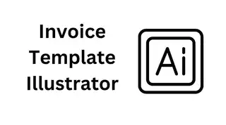 Featured Images of Invoice Template Illustrator